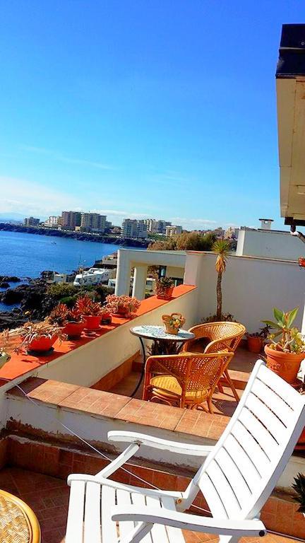 Bed and Breakfast Casa Sul Mare Катания Экстерьер фото